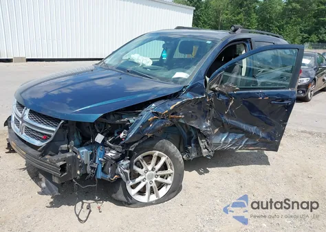 2014 Dodge Journey Sxt из США, поврежденный, VIN 3C4PDDBG6ET118052